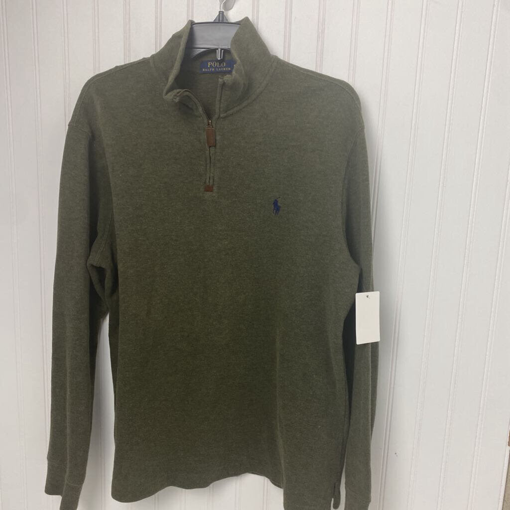 LONG SLEEVE RIBBED KNIT SHIRT