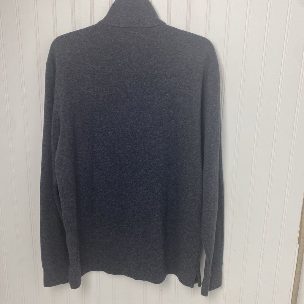 LONG SLEEVE RIBBED KNIT SHIRT