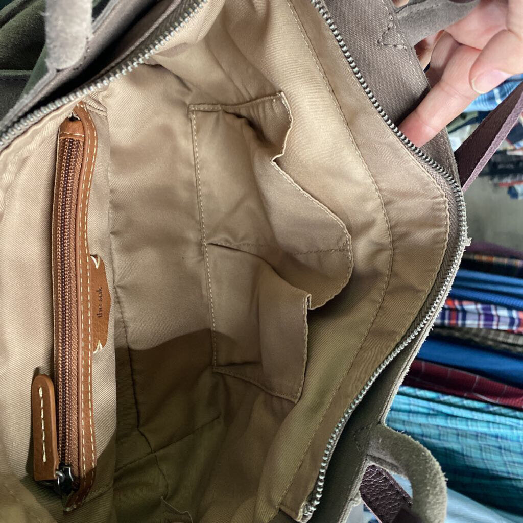 SUEDE SHOULDER BAG