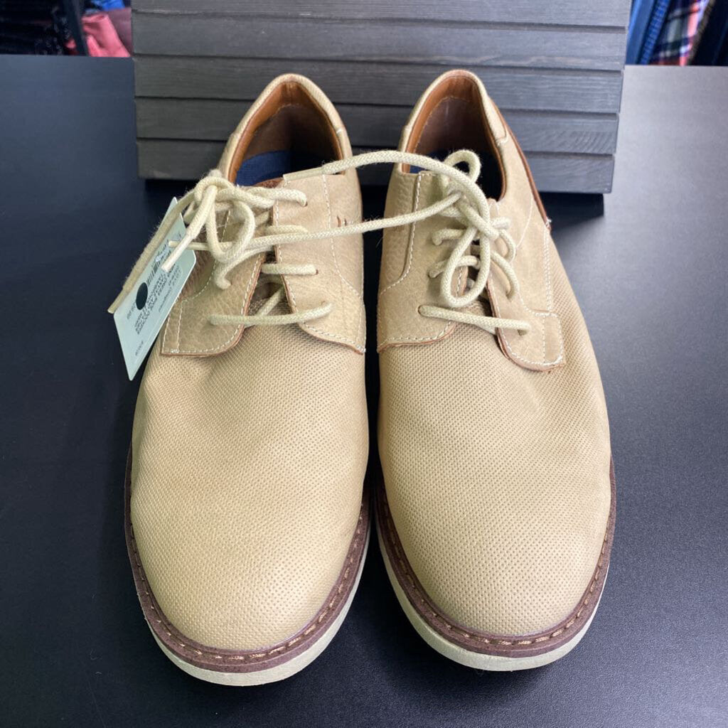 MENS CANVAS AND LEATHER SHOES