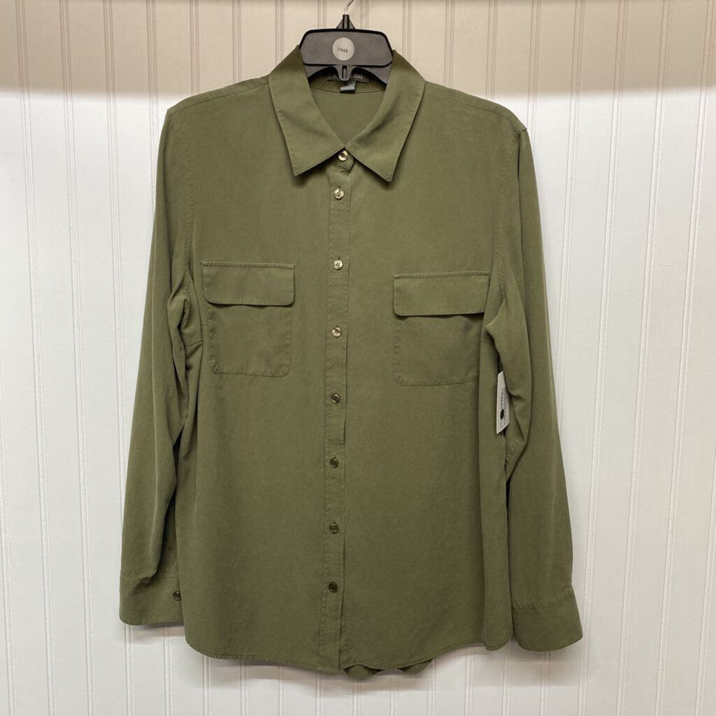 SILK LONG SLEEVED W/POCKETS
