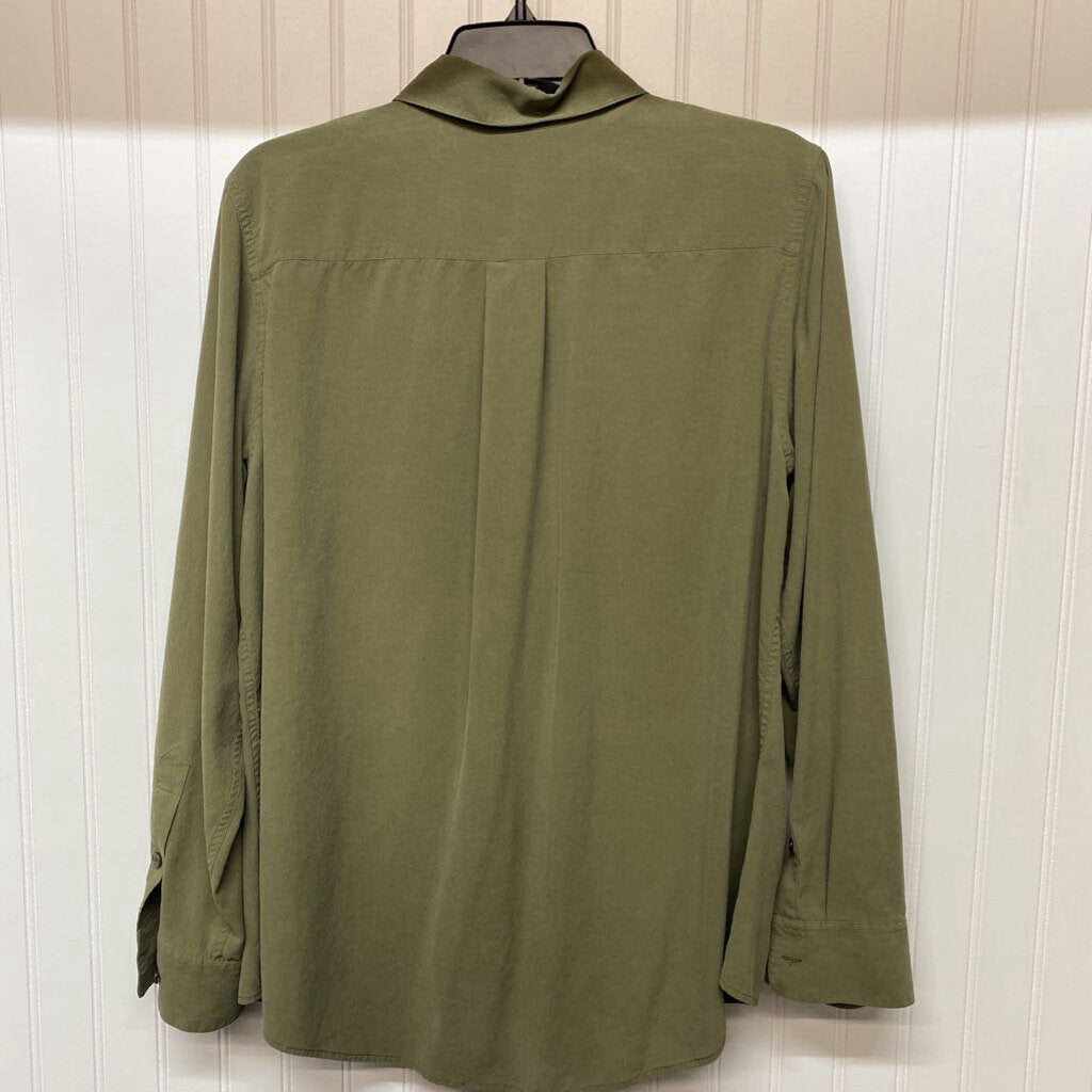 SILK LONG SLEEVED W/POCKETS