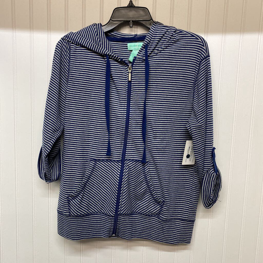 HOODED FULL ZIP KNIT JACKET