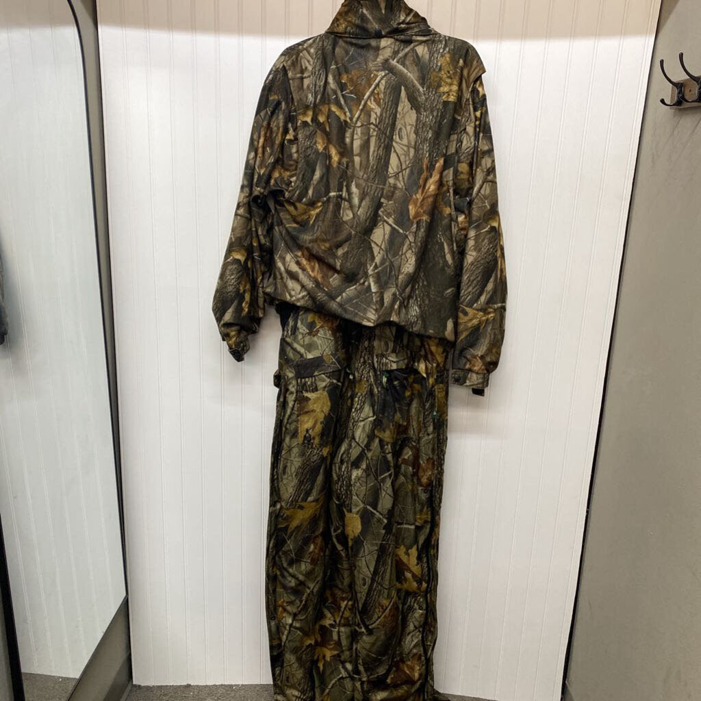 MENS CAMOFLAGE WINTER COAT AND SNOWPANTS SET