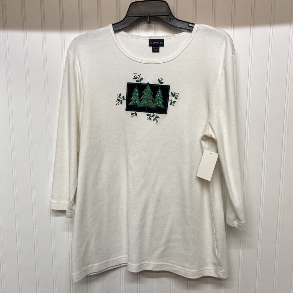 EMBROIDERED CHIRSTMAS TREES