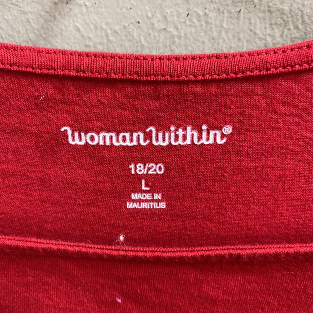 WOMANS PLUS TEE