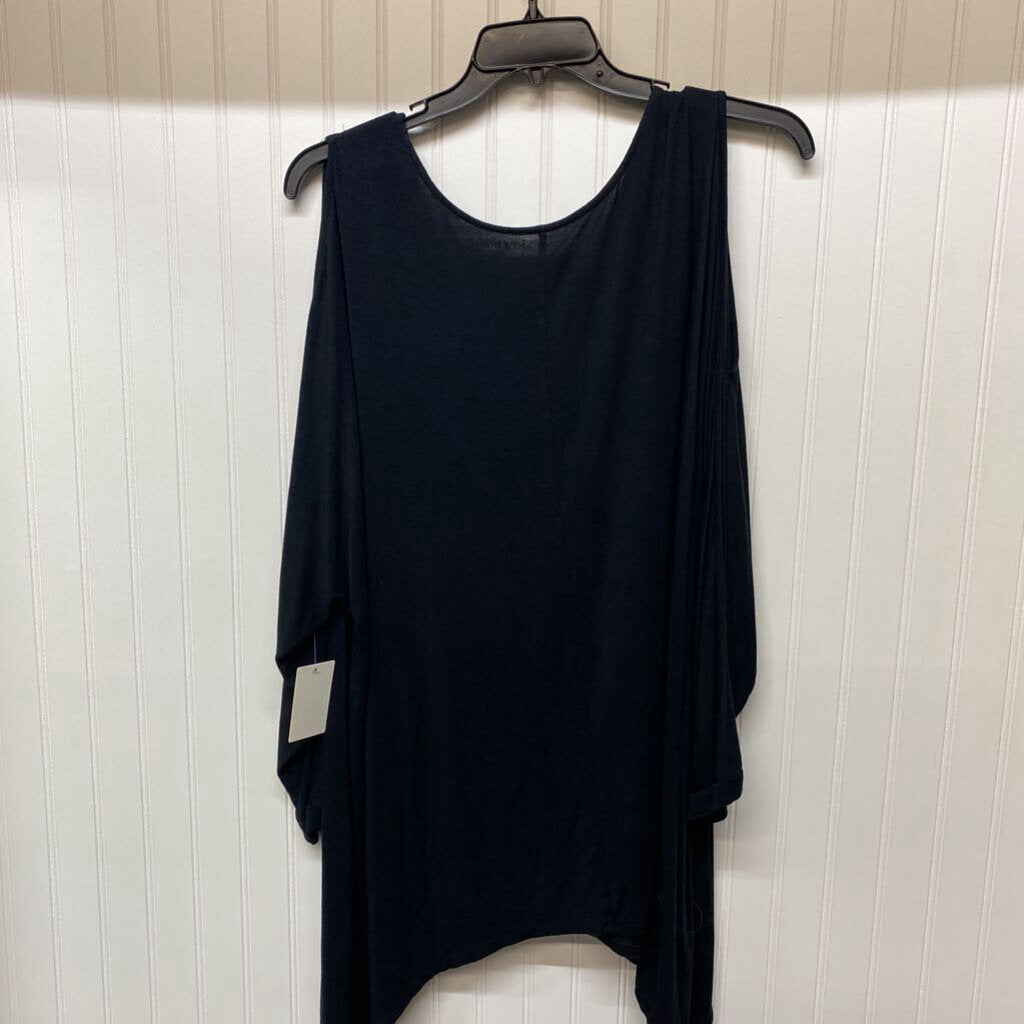 LONG SLEEVE COLD SHOULDER TUNIC