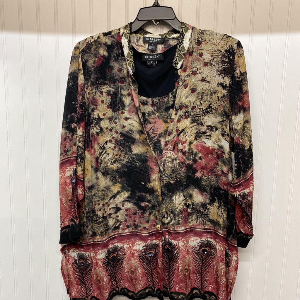 SILK CAMI AND CARDIGAN