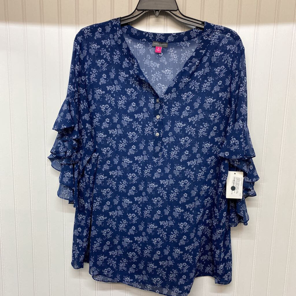 LONG SLEEVE SHEER BLOUSE