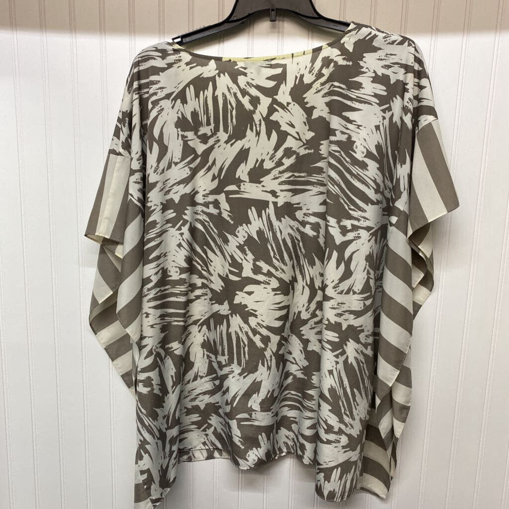 WOMENS PLUS PONCHO STYLE BLOUSE