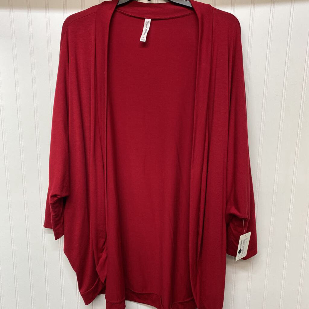 OPEN FRONT KNIT CARDIGAN