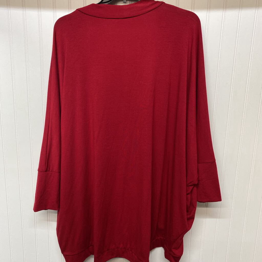 OPEN FRONT KNIT CARDIGAN