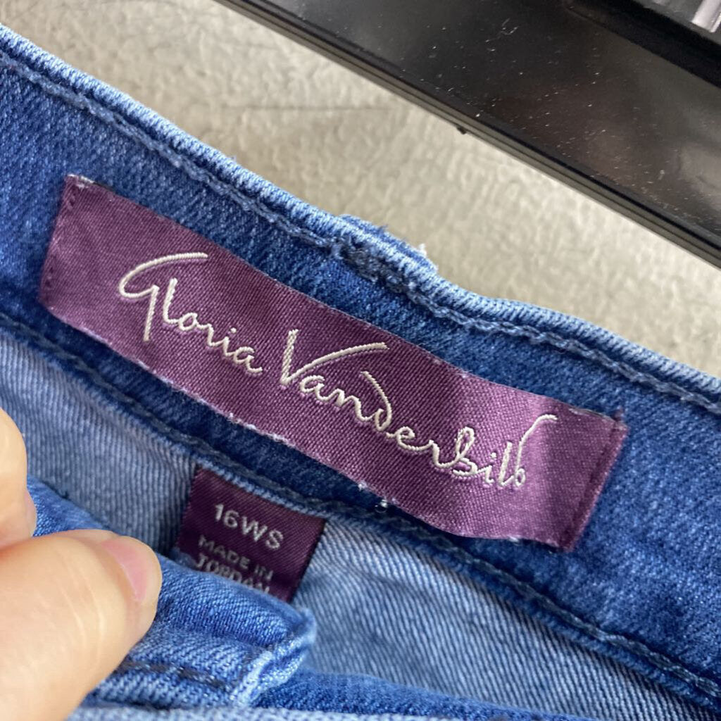 RELAXED FIT SHORT JEANS
