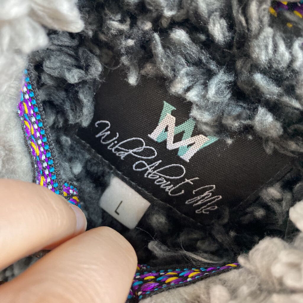 LADIES SHERPA PULLOVER