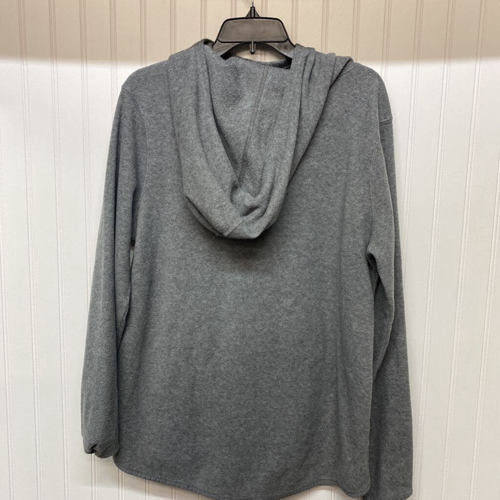 *HOODED FLEECE PULLOVER