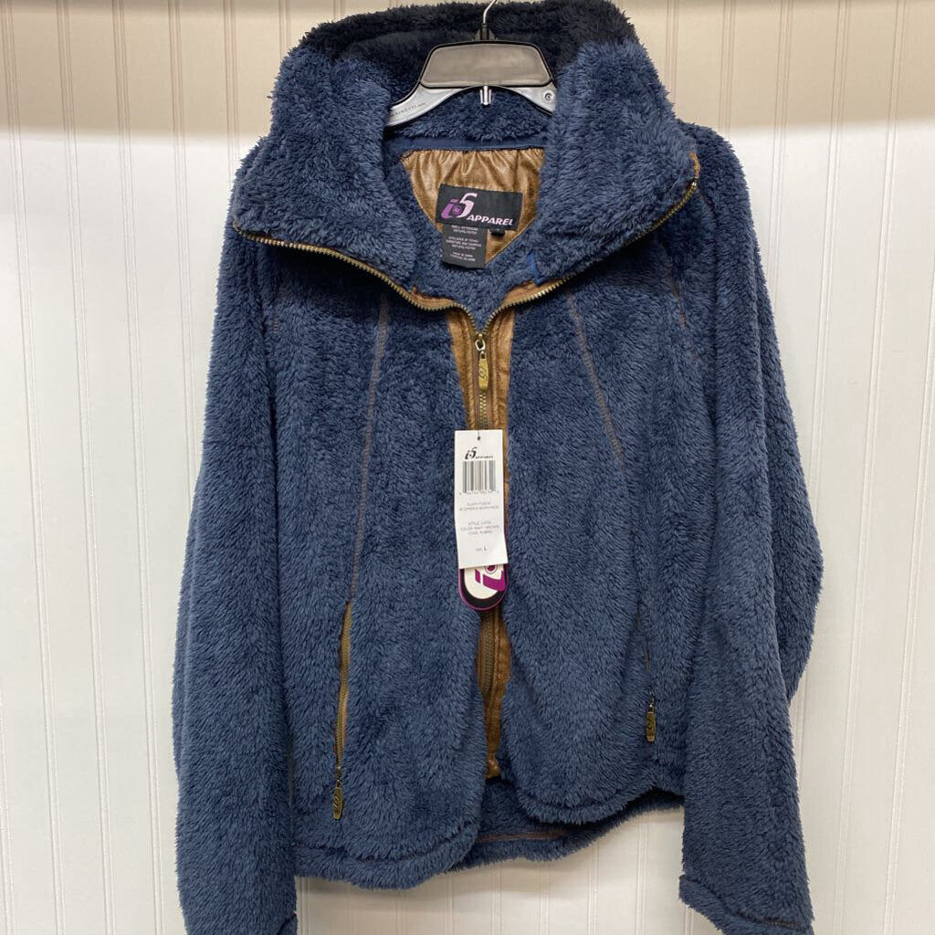 FULL ZIP FAUX FUR JACKET