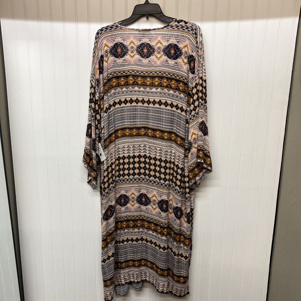 LONG SLEEVE TIE FRONT CARDIGAN