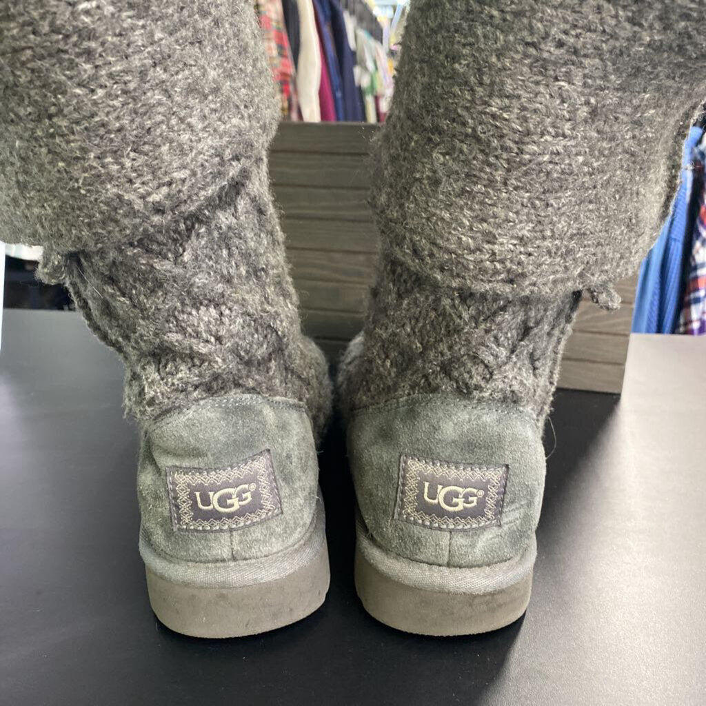 HIGH END BRAND SWEATER BOOTS