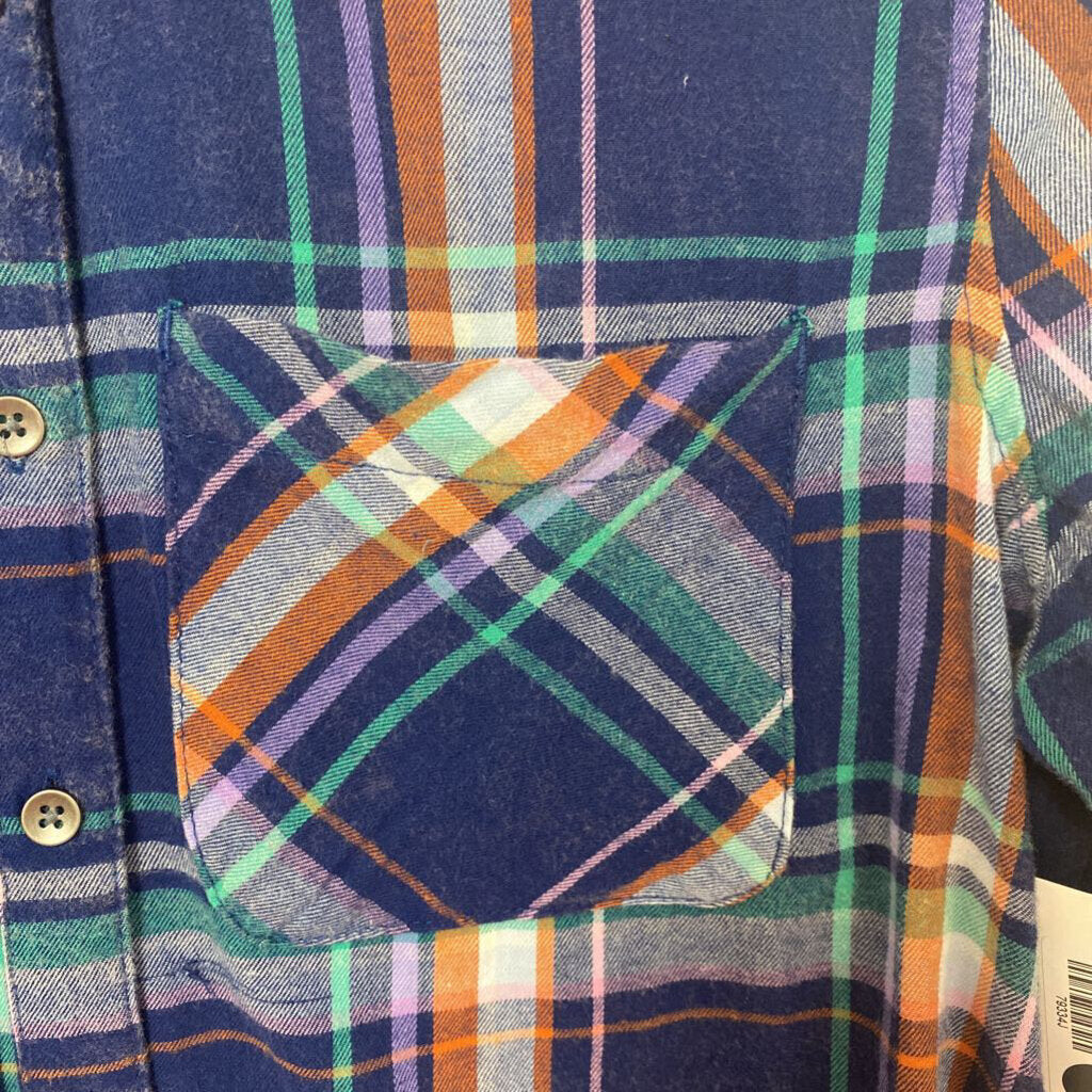 PLAID FLANNED SHIRT