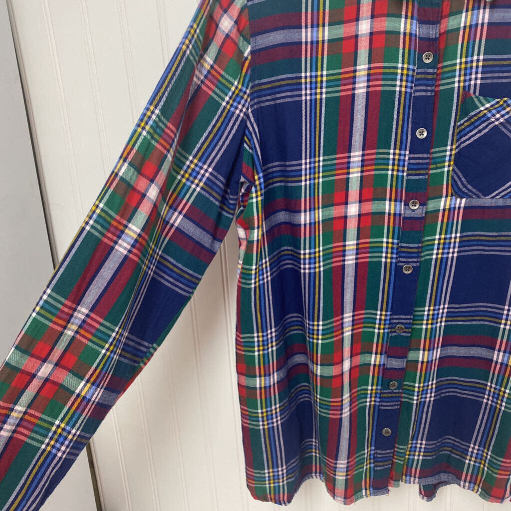 PLAID FLANNED SHIRT