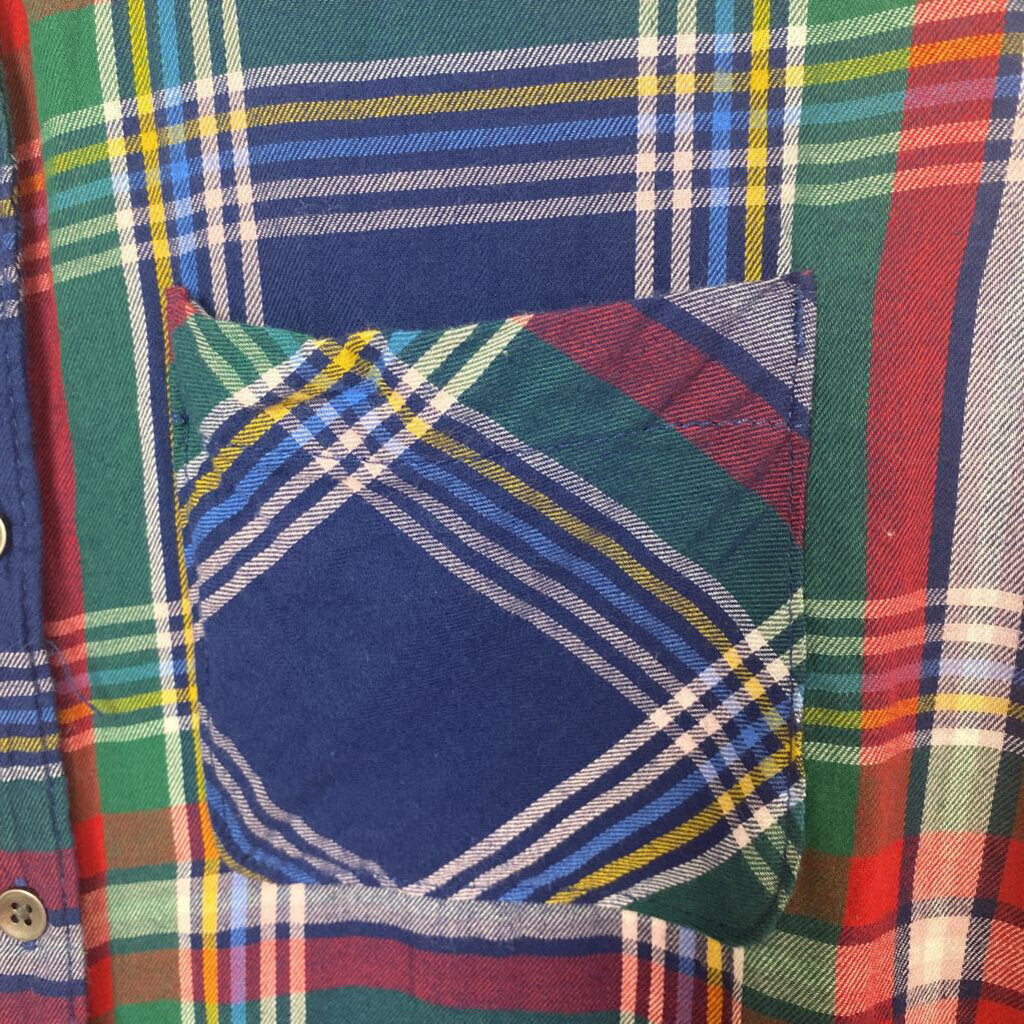 PLAID FLANNED SHIRT