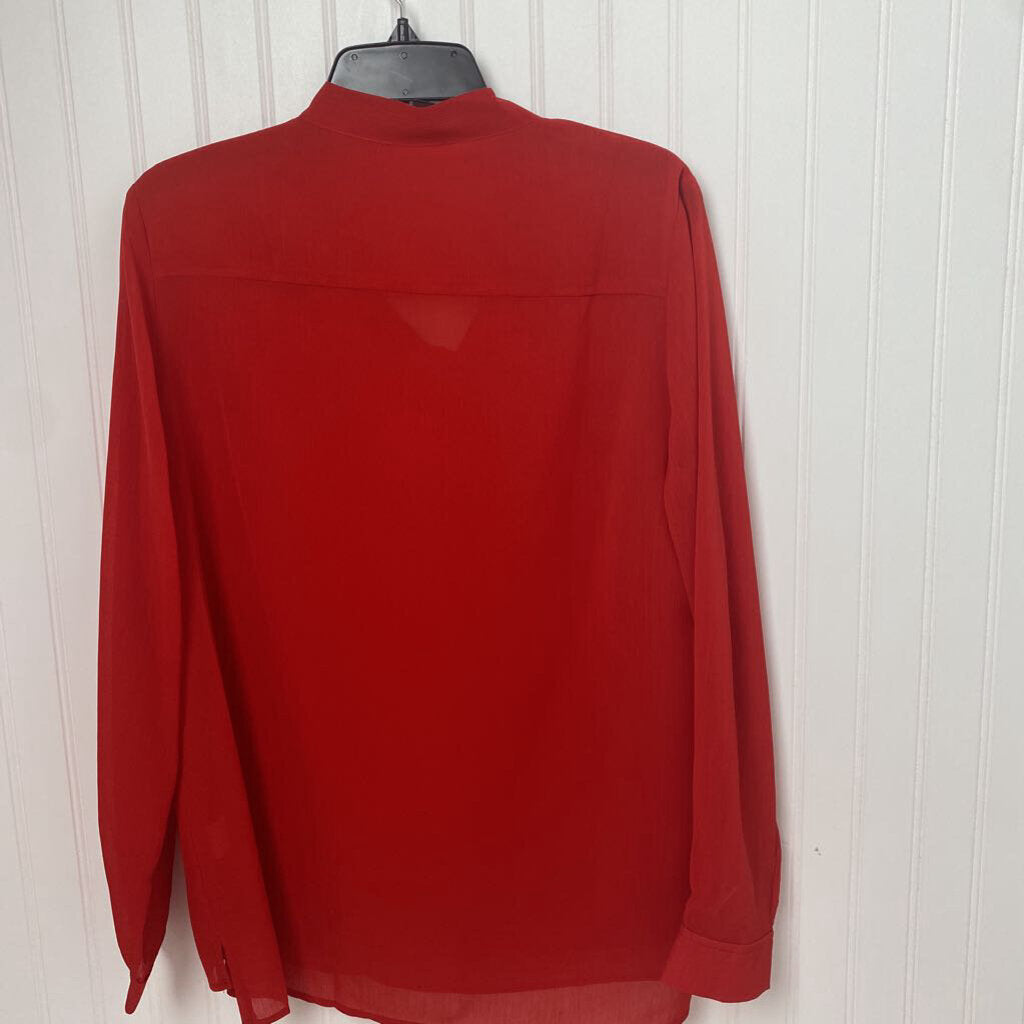 TIE AT NECK LONG SLEEVED