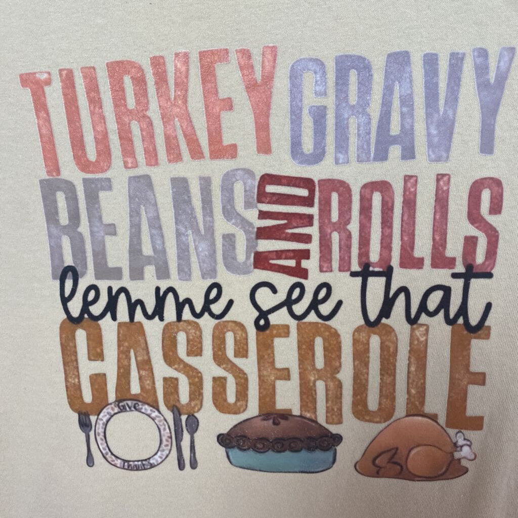 TURKEY GRAVY ROLLS GRAPHIC TEE