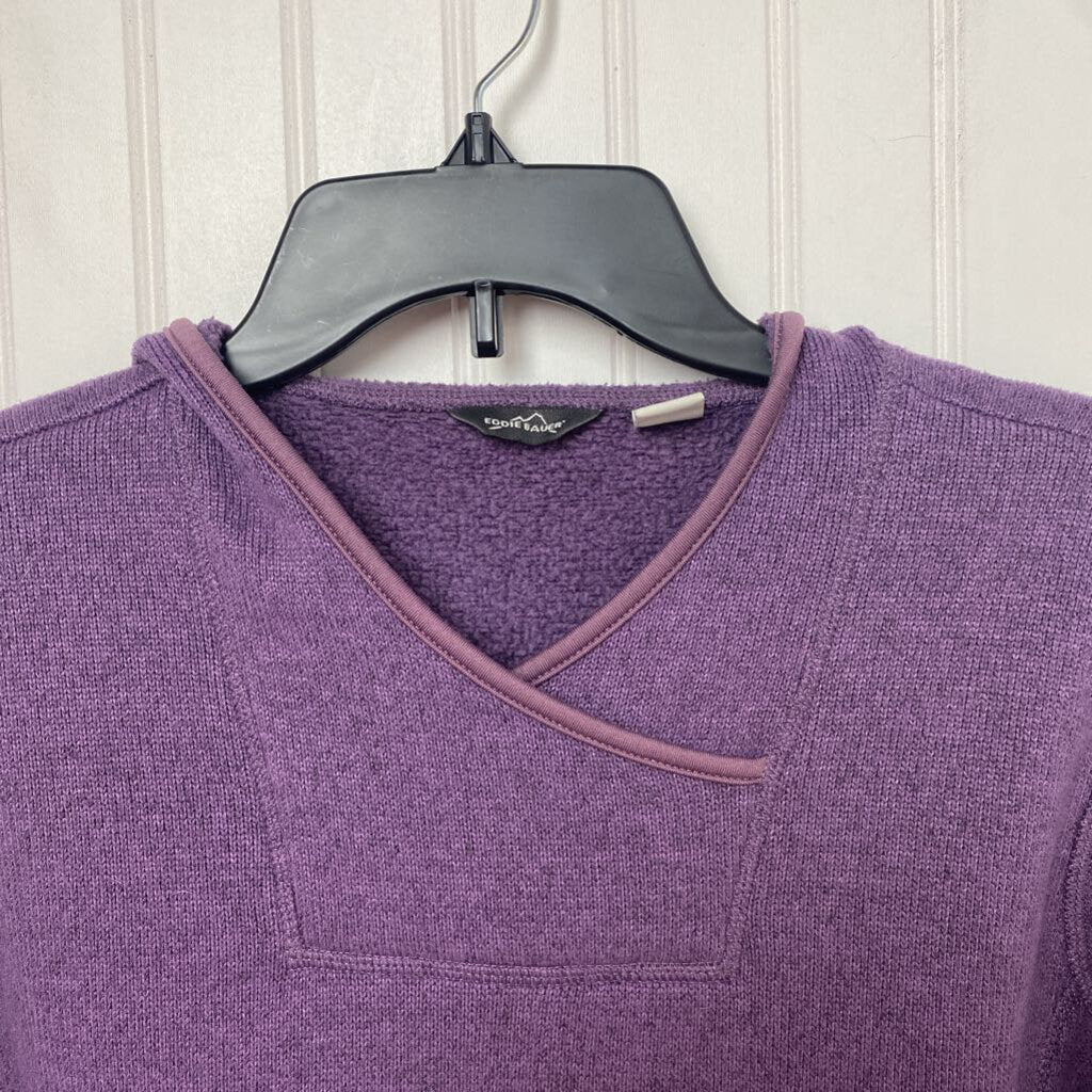 HOODED LONG SLEEVED PULLOVER