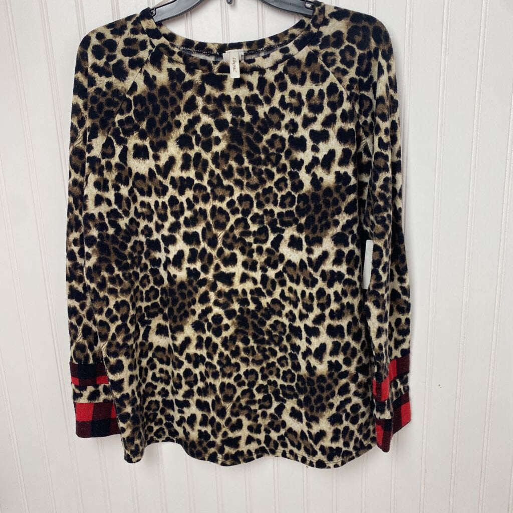 CHEETA PRINT SWEATER
