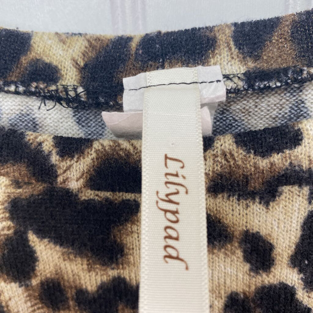 CHEETA PRINT SWEATER