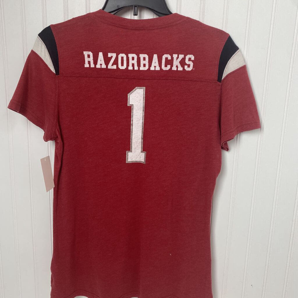 LADIES RAZORBACKS GRAPHIC TEE