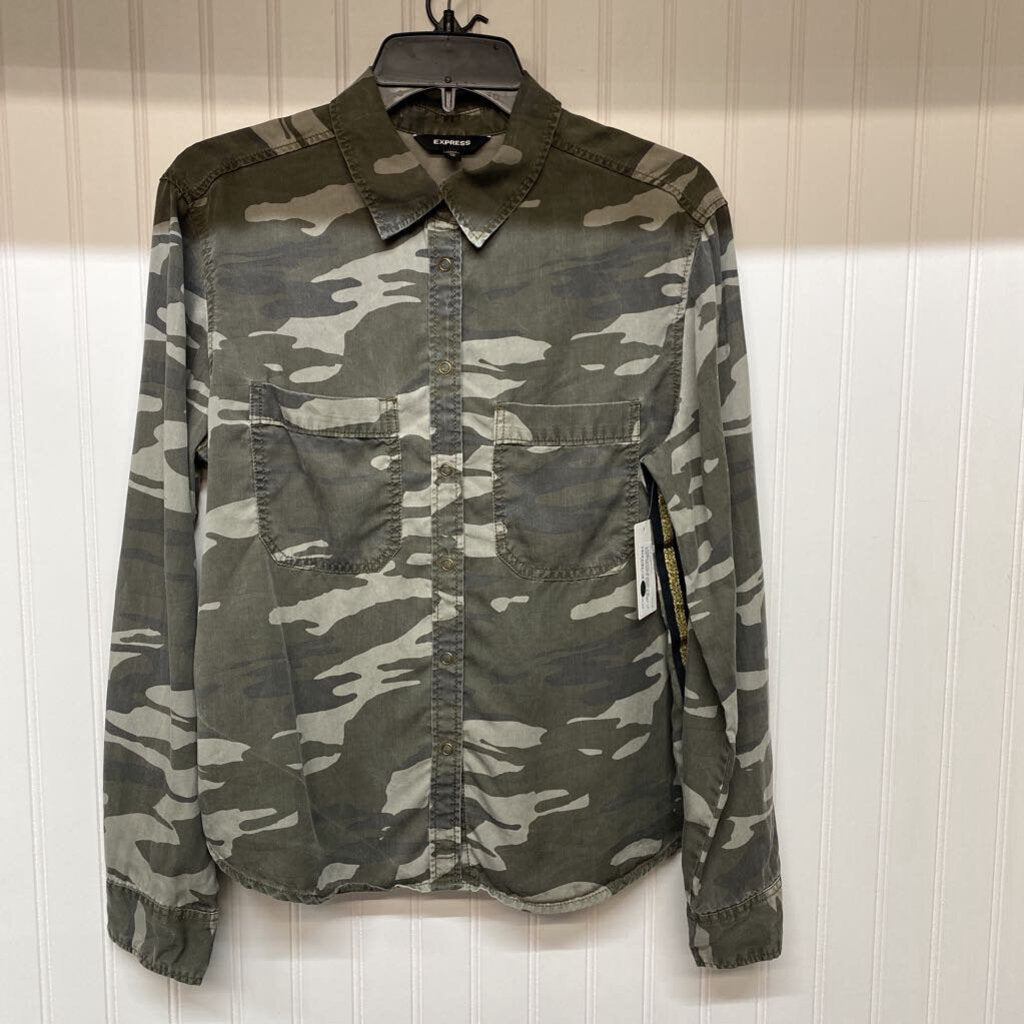 LONG SLEEVE SNAP UP SHIRT