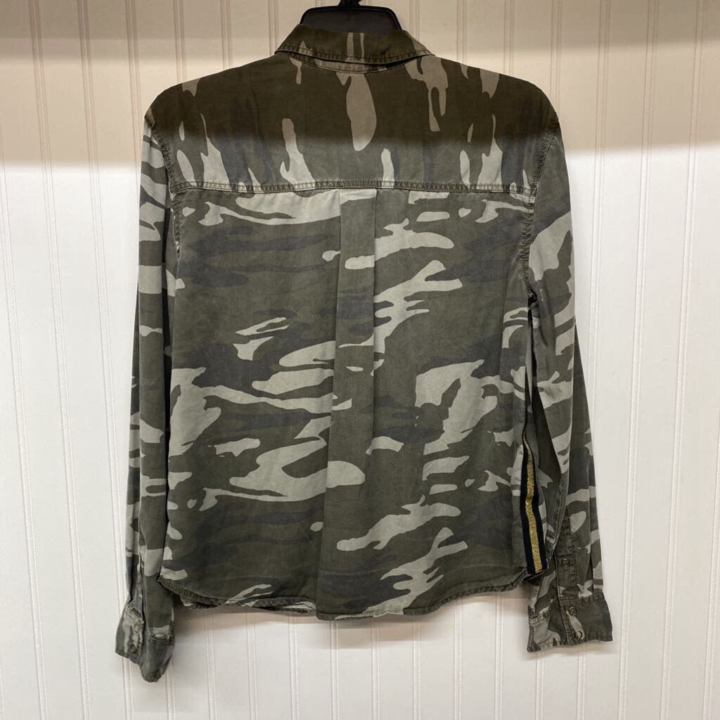 LONG SLEEVE SNAP UP SHIRT
