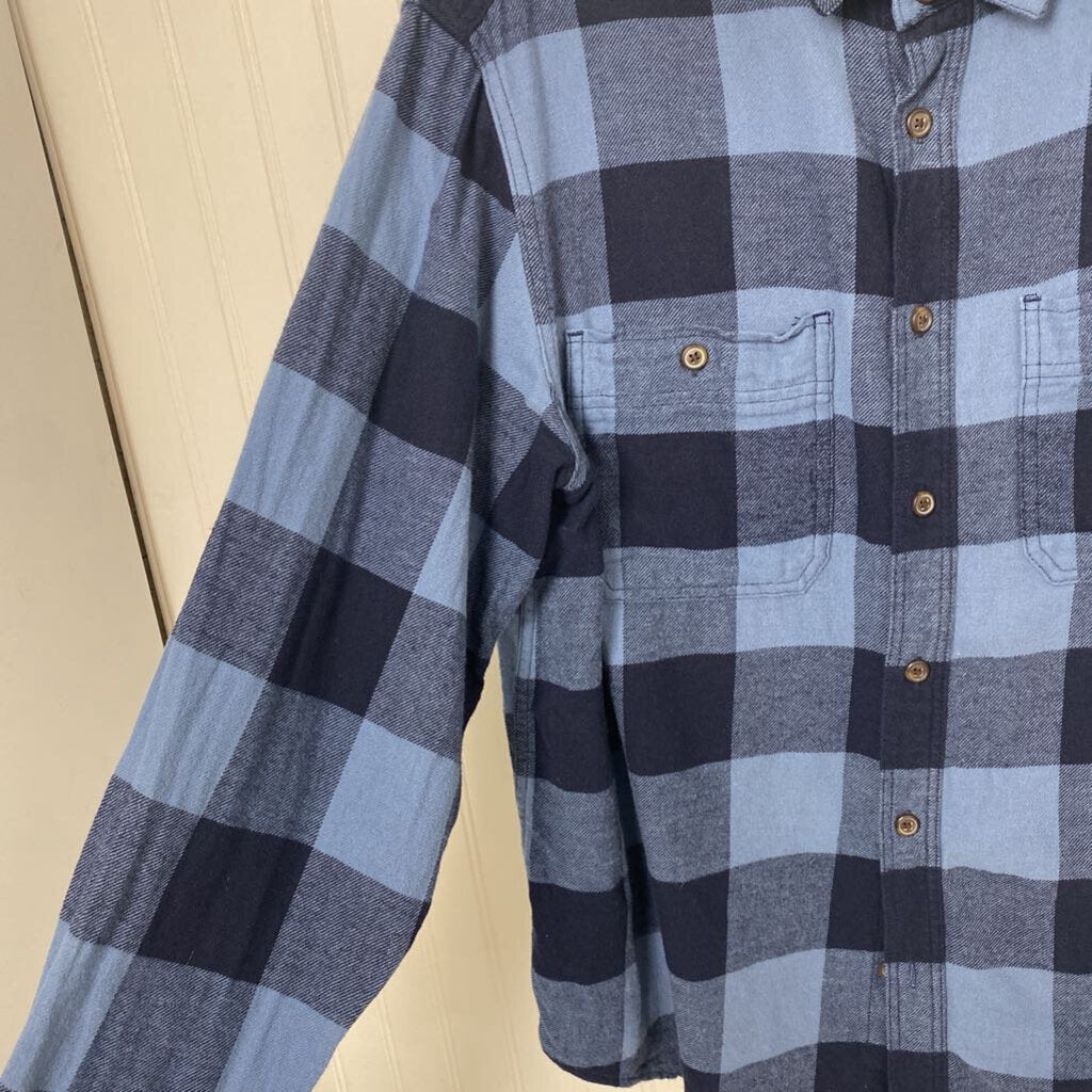 BLUE CHECKED FLANNEL
