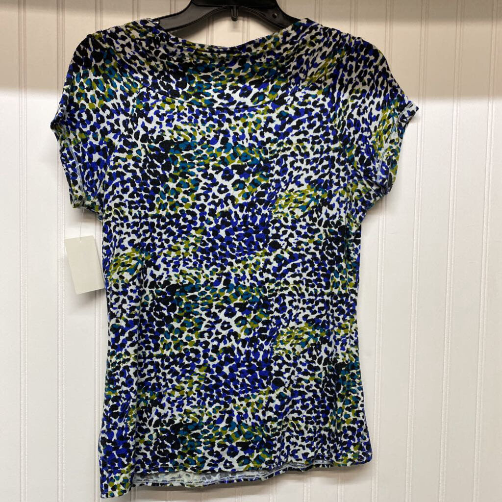 SHORT SLEEVE KNIT TOP