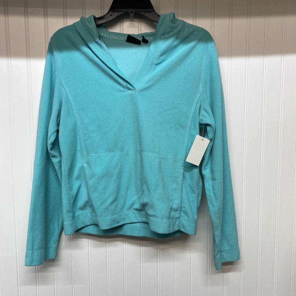 HOODED FLEECE PULLOVER