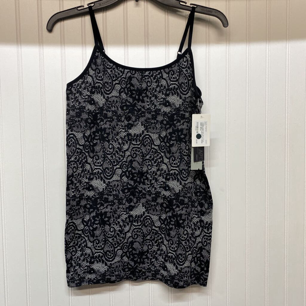 FAUX LACE PRINT CAMI