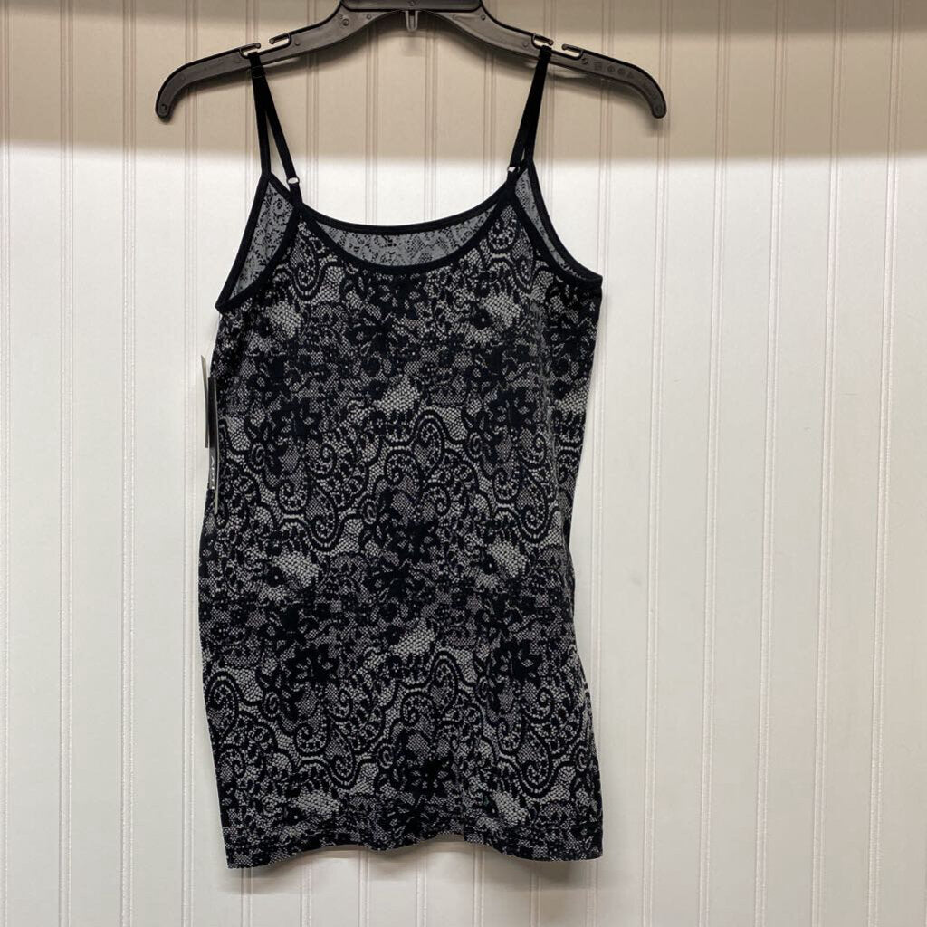 FAUX LACE PRINT CAMI
