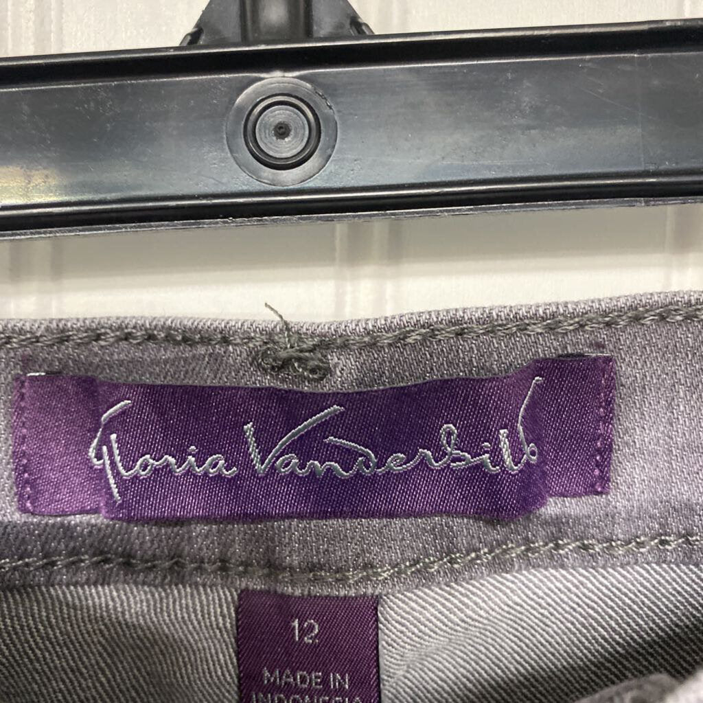 *BASIC 5POCKET GRAY STRAIGHT LEG
