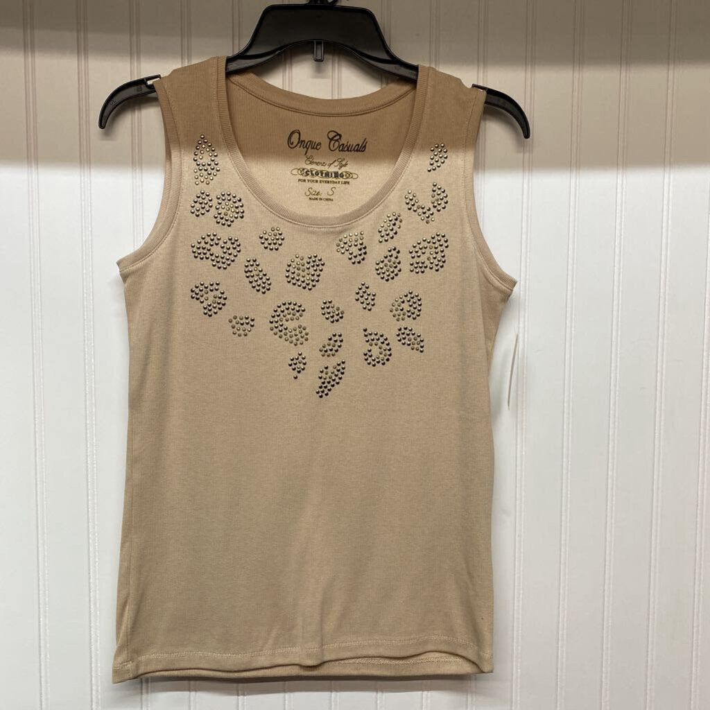EMBELISHED SLEEVELESS