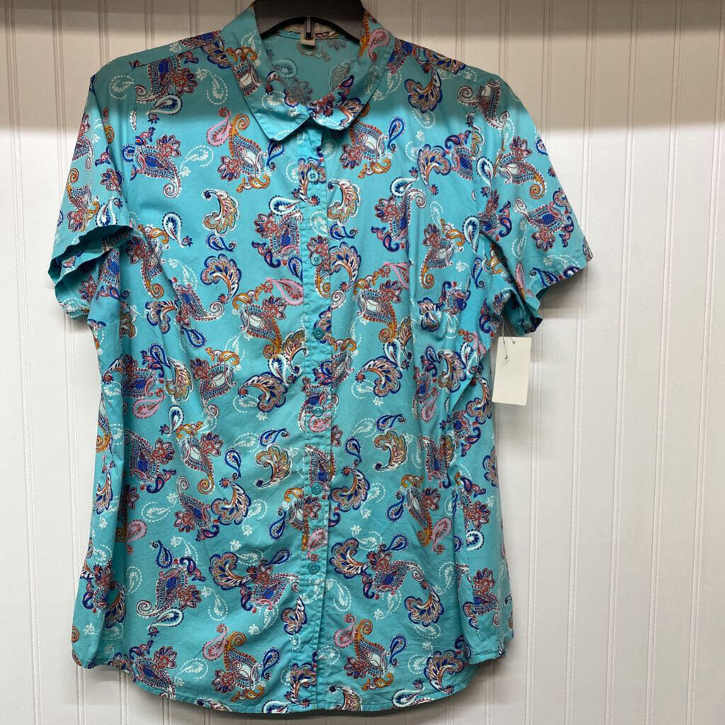 SHORT SLEEVE BUTTON UP