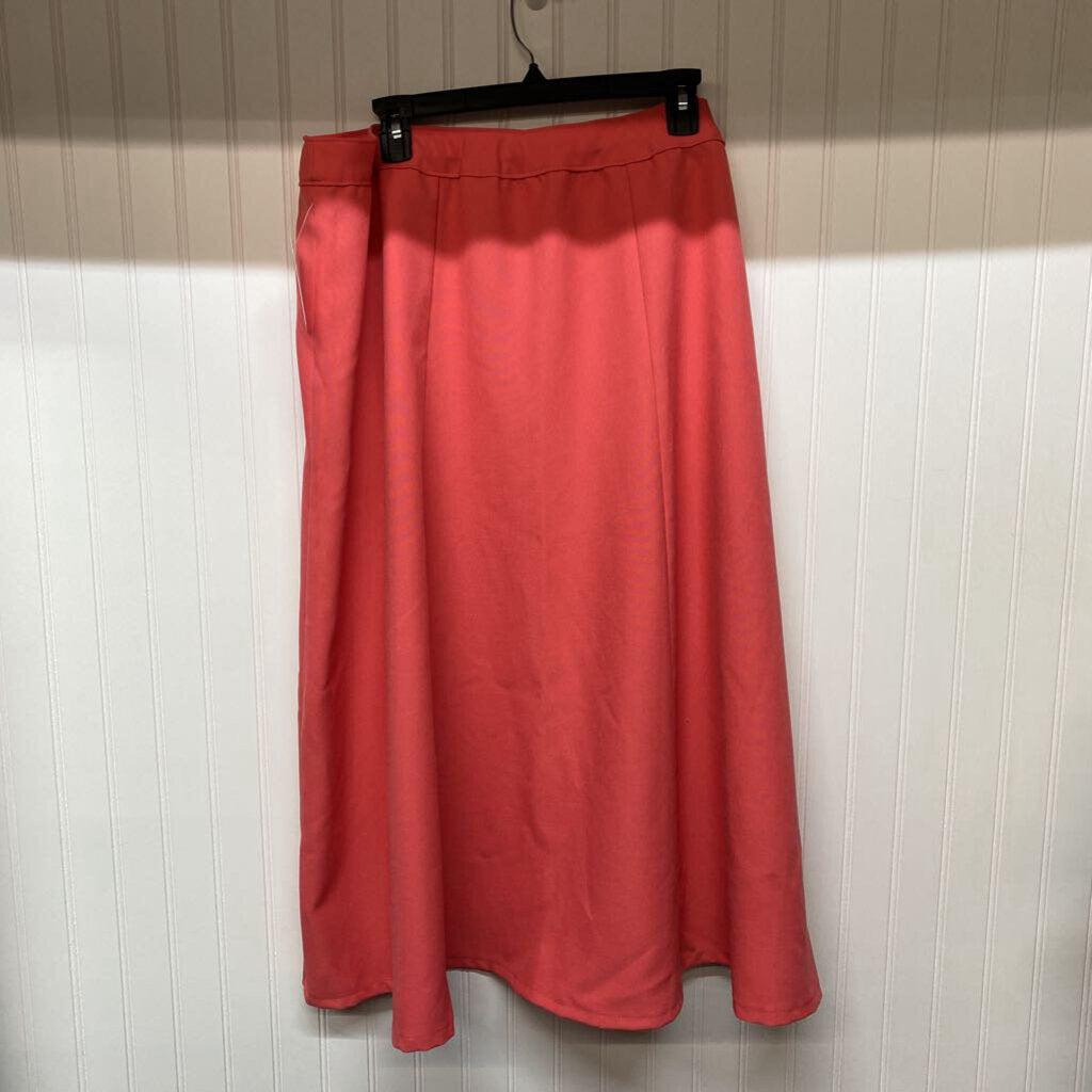 WOMENS PLUS LONG SKIRT