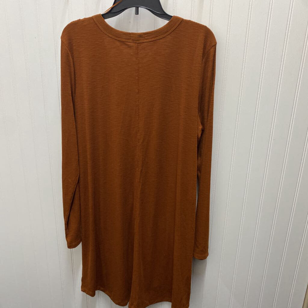 LONG BUTTON UP KNIT CARDIGAN