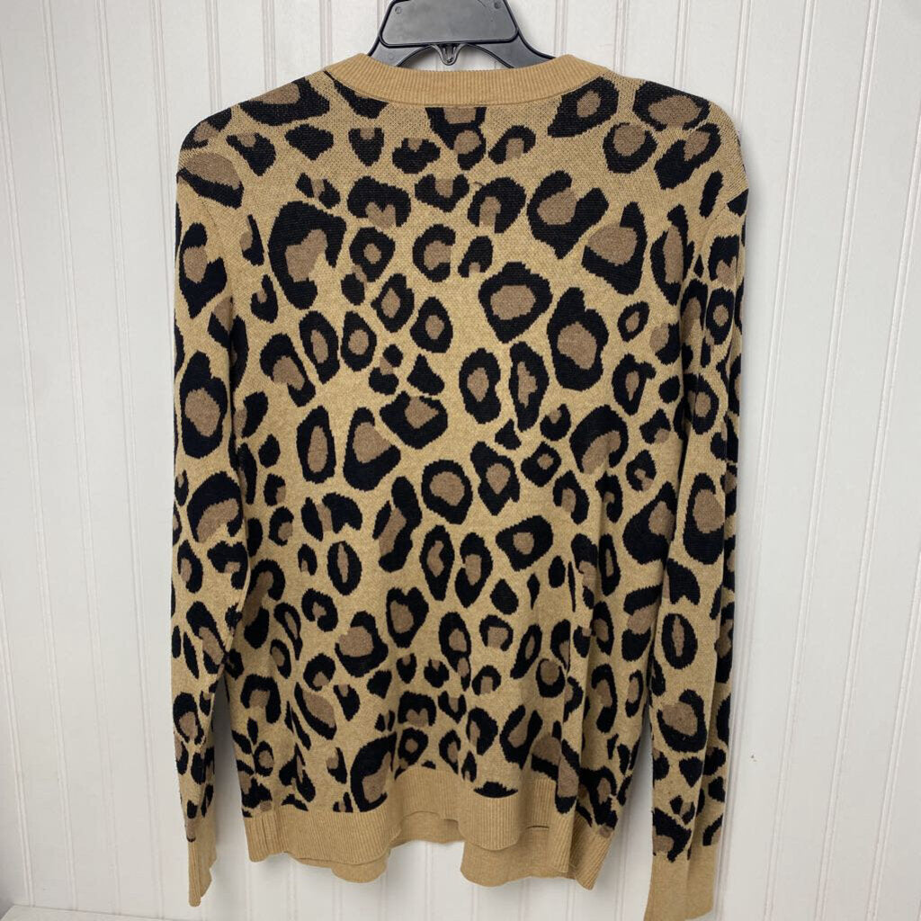 CHEETAH PRINT SWEATER