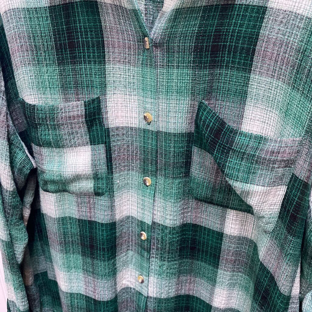 LONG SLEEVE BUTTON UP DRESS
