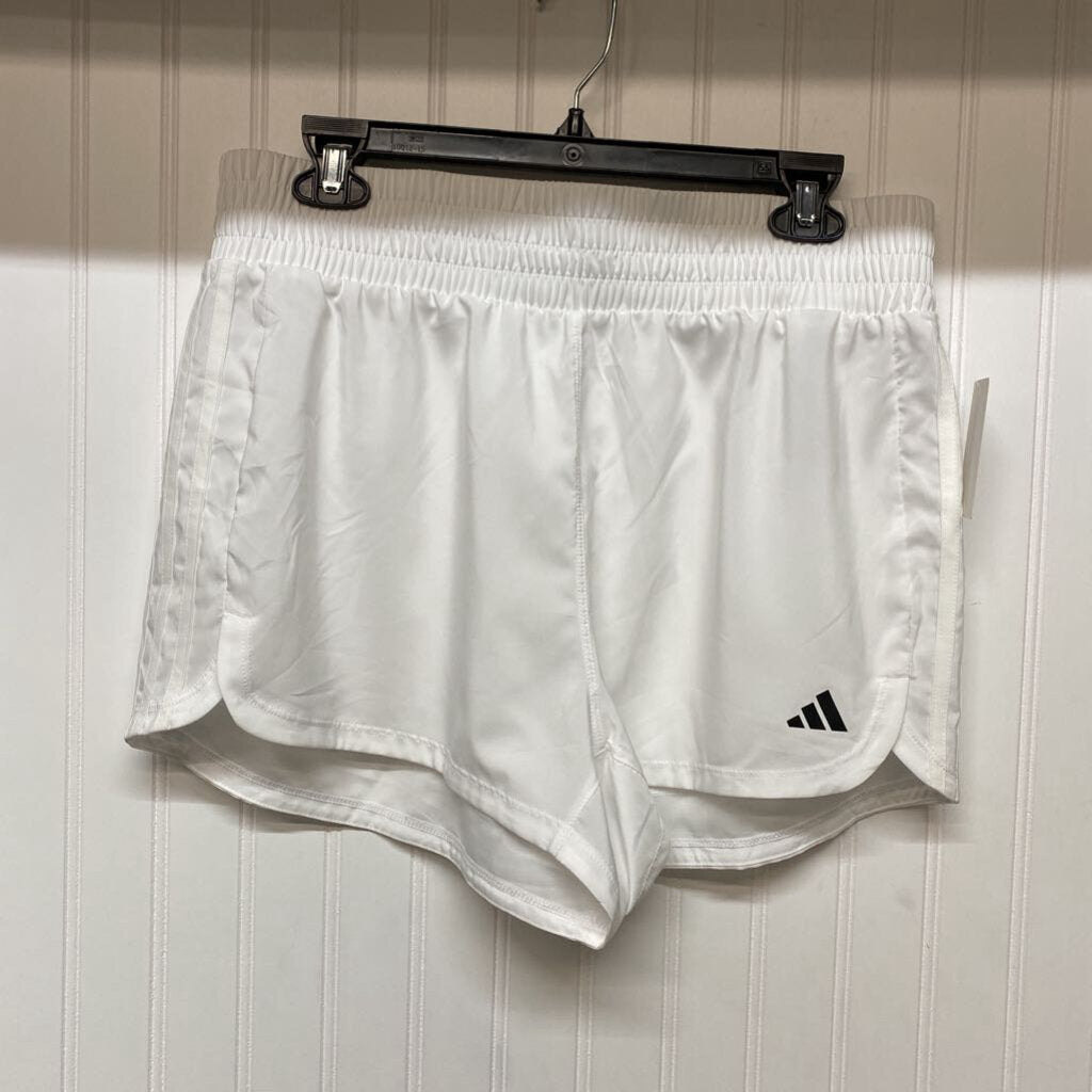 ELASTIC WAIST ATHLETIC SHORTS