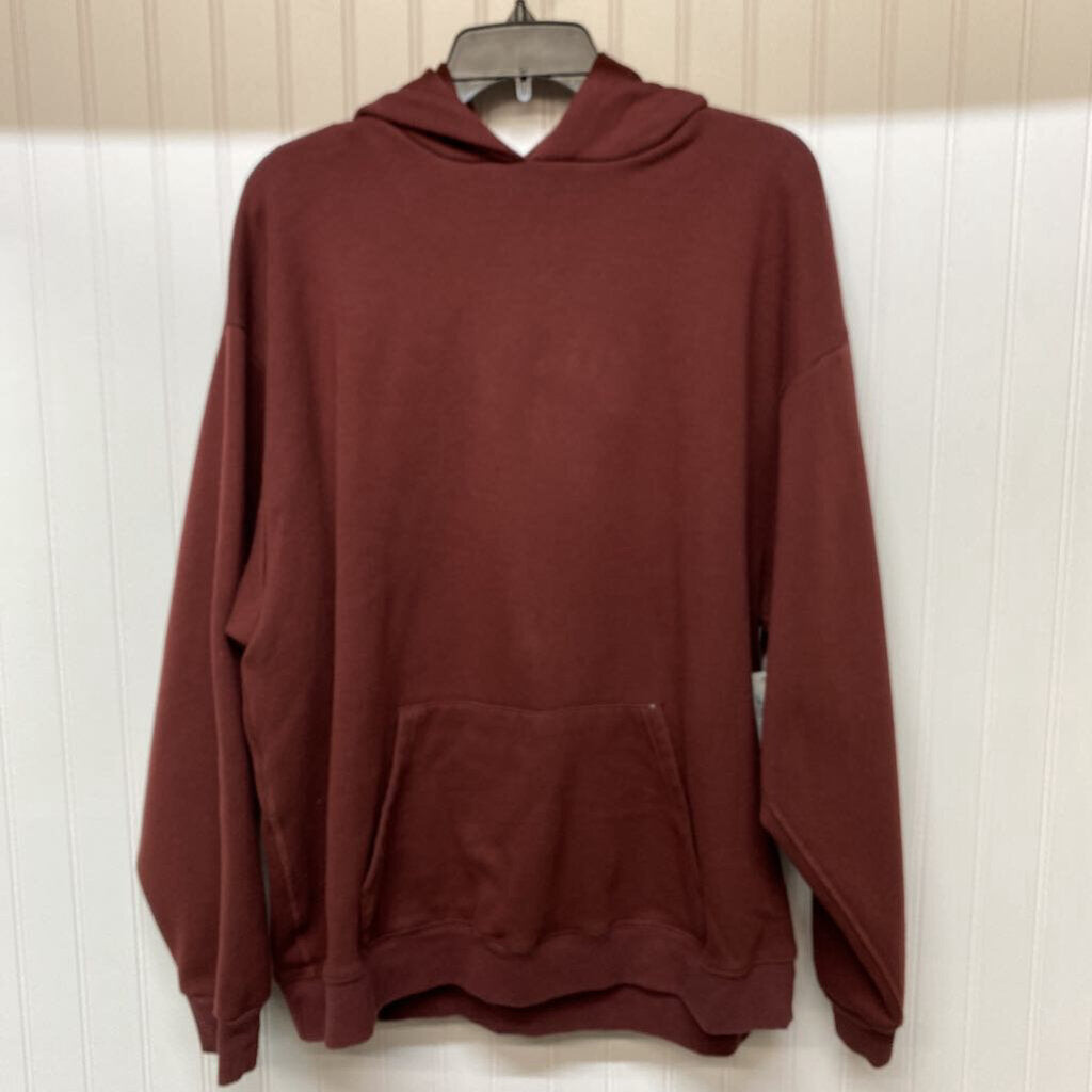SOLID MAROON HOODIE