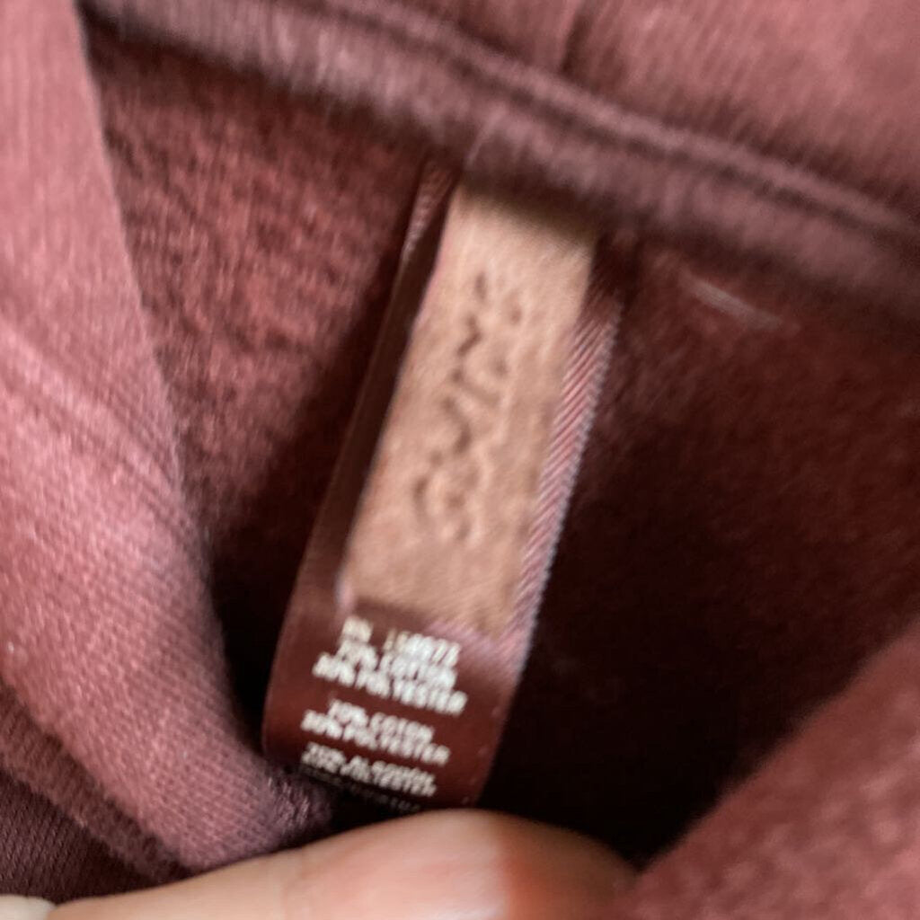 SOLID MAROON HOODIE