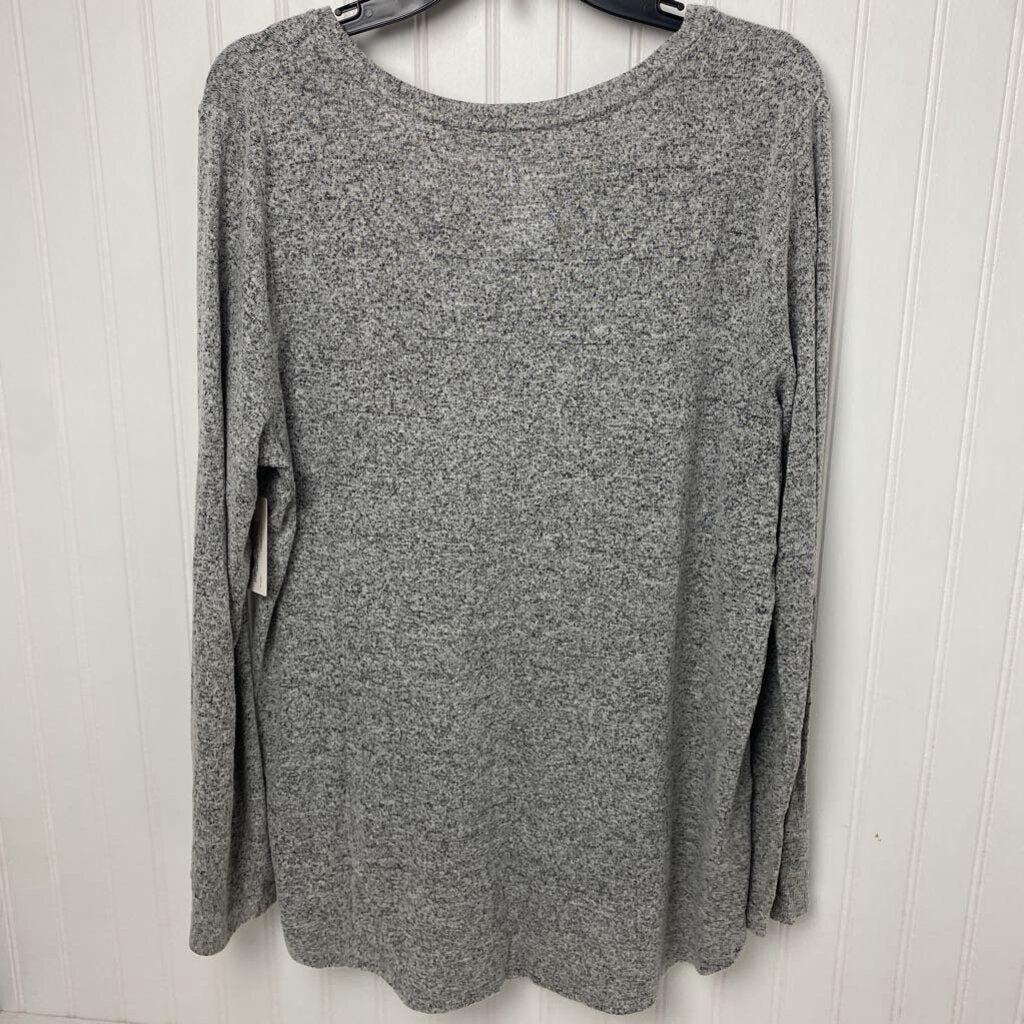 LONG SLEEVE KNIT TOP