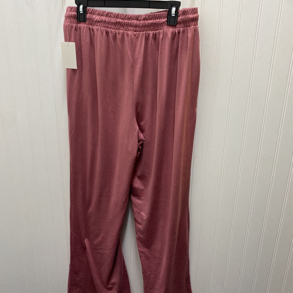 KNIT DRAWSTRING WAIST PANTS